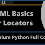 HTML Basics For Locators Selenium Python Session 23
