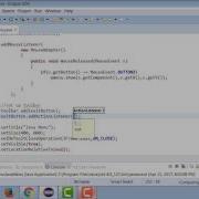 Java ToolBar
