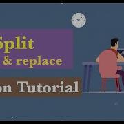 Split Join Replace In Python