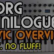 Базовый обзор Учебное пособие по синтезатору Korg Minilogue