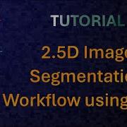 Deep Learning Segmentation Using 2 5D Depth To Colors Workflow In MIB
