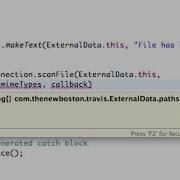 Android Application Development Tutorial 110 Media Scanner Connection YouTube