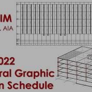Revit 2022 Structural Graphic Column Schedule 4K