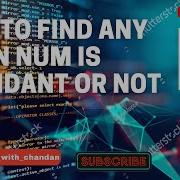 Abundant Number Program In C C Program To Find Any Number Is Abundant Or Not Abundant In C
