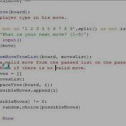 Python Tutorial 18 Tic Tac Toe