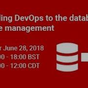Extending DevOps To The Database Release Management