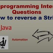 How To Reverse A String Using With Without Reverse Method Automation Testing Interview Question