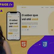 Como Fazer Uma LANDING PAGE Responsiva E Animada HTML CSS E JavaScript JQUERY
