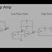 Op Amp Low Pass And High Pass Filter
