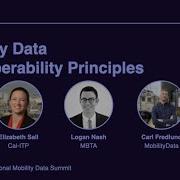 Mobility Data Interoperability Principles