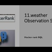 11 Weather Observation Station 6 SQL HackerRank Hackerrank Solution Rajanikanth Gaja