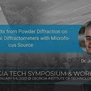 Some Results From Powder Diffraction On A Single Crystal Diffractometer With Microfocus Source