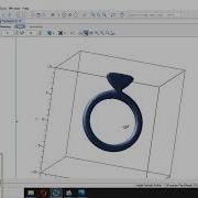 3D Graph Equation Of Wedding Ring On Cartesian Plane With Maple Software