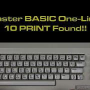 Fastest C64 10 PRINT One Line With New Benchmark BASIC