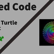 26 Python Turtle Graphic Design Speed Code Circular Star Colourful Design