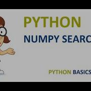 Numpy Search