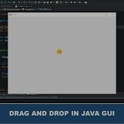 Java GUI Tutorial 32 Drag And Drop In Java GUI