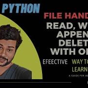 Python File Handling Tutorial Read Write Append And Delete Files