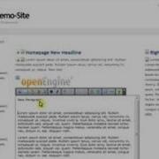 OpenEngine 2 0 RC 2 Inline Editing