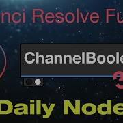 DaVinci Resolve Fusion Channel Boolean 3D Node