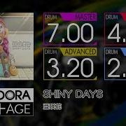 GITADORA NEX AGE SHINY DAYS MASTER BASIC Drum