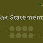 Break Statement ICSE Computer Applications Java BlueJ