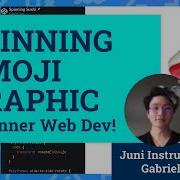 How To Animate A Spinning Emoji With HTML CSS Basic Web Development Animation Tutorial
