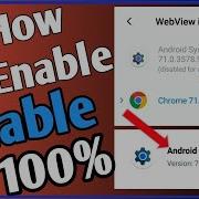 How To Enable Android System Webview Redmi Systems Webview Enable Mobile Systems Webview Enable