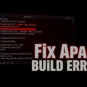 How To Fix Common Errors During Apache HTTP Server Installation From Source