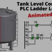 Tank Level Control With PLC Ladder Logic Animated PLC Programming Tutorials For Beginners