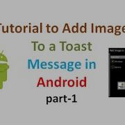 Custom Toast Example Part1 Android Application Development Tutorial