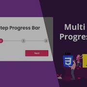Multi Step Progress Bar In HTML CSS JavaScript