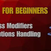 Java Tutorial 11 Access Modifiers Exception Handling