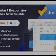 JustDo Angular 7 Responsive Bootstrap Admin Template Themeforest Templates
