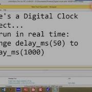 Digital Clock Using Proteus ISIS And MikroBASIC