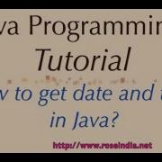 How To Get Date And Time In Java