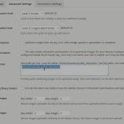 EWWW Image Optimizer Advanced Settings