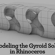 Modeling The Gyroid Solid