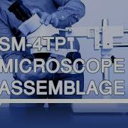 Dual Boom Tri Oculair SM 4TP Microscope Assembly