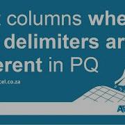 Split Columns Where Rows Have Different Delimiters Widths With PowerQuery