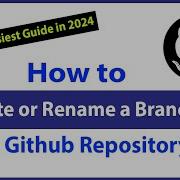 How To Delete Or Rename A Branch In Github Github Tutorial For Beginners