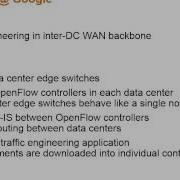 SDN NFV And OpenFlow For Skeptics 4 OpenFlow Deployments