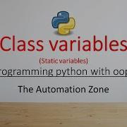 Static Variable Or Class Variable Python OOPs 04