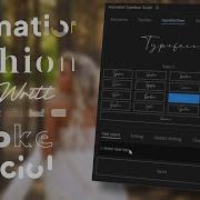 Animated Typeface
