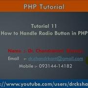 Radio Button In PHP