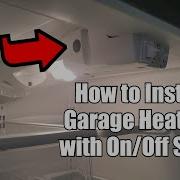 Installing A Garage Refrigerator Kit With On Off Switch To Keep Refrigerator Cold In A Garage