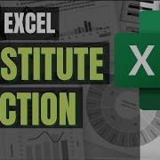 Excel Tutorial No 008 Using Excel Substitute Function