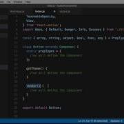 React Native Recipes Volume 1 Creating The Reusable Button With Theme Support Packtpub Com