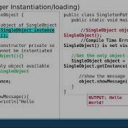 Singleton Design Pattern Arabic