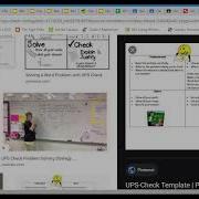 UPS Check For Solving Word Problems